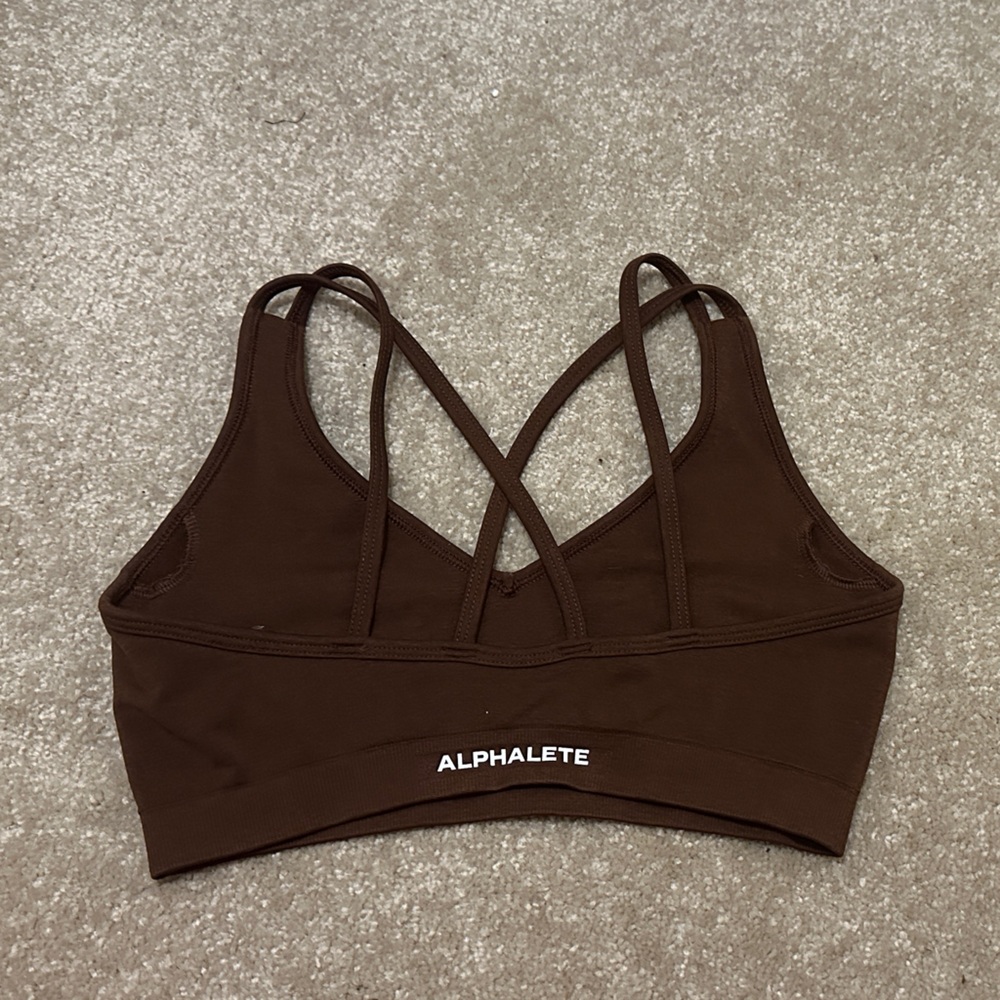 Alphalete Aura Strappy Bra (WORN TWICE LIKE NEW)